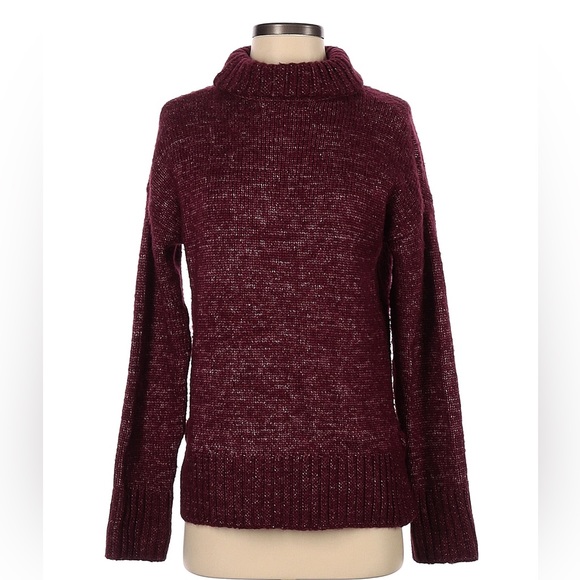 Heather green turtleneck sweater - Picture 6 of 7